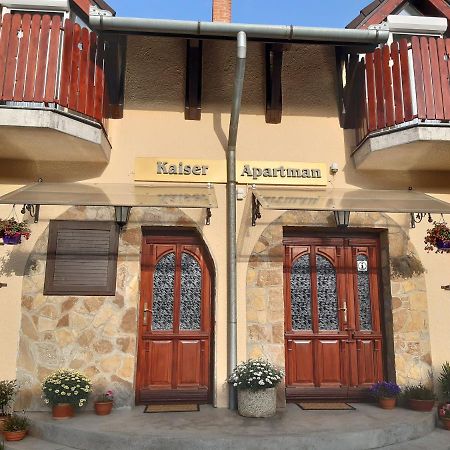 Kaiser Apartman Heviz Bagian luar foto